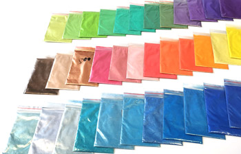 Characteristics of pearlescent pigments in different systems