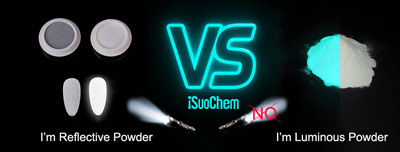 The difference between reflective powder and luminous powder: how to choose the right luminous material