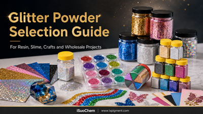 Glitter Powder Selection Guide – How to Select Decorative Glitter for Resin, Slime, Crafts and Wholesale Use