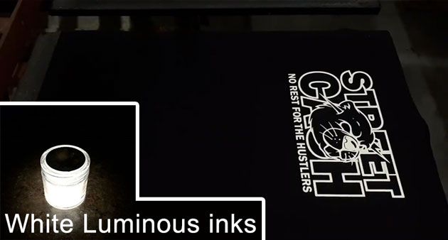 How to check the color difference of luminous ink
