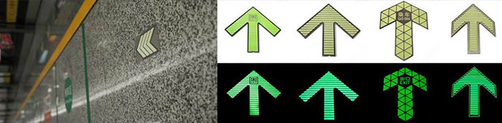 Derivatives of glow in the dark pigmet