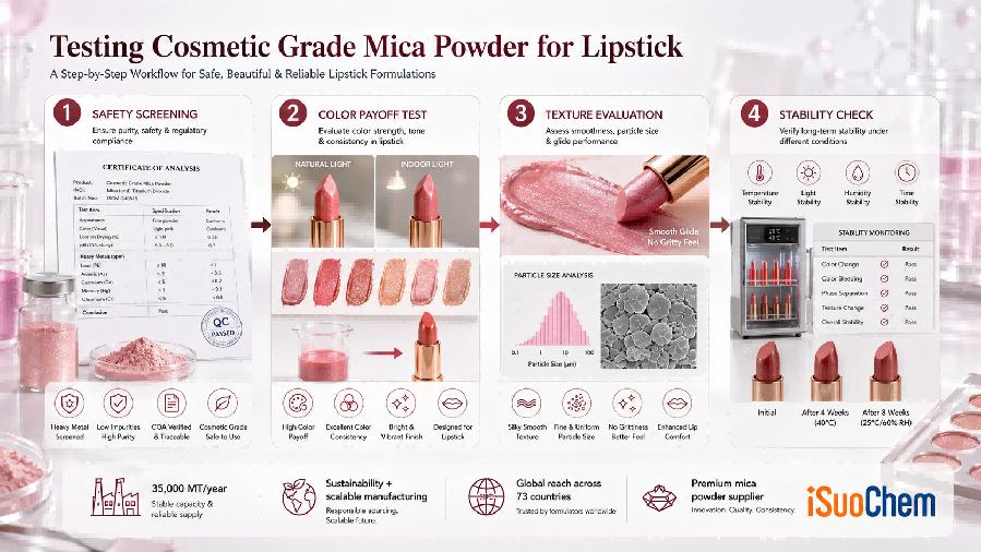 The Ultimate Guide to Choosing Cosmetic Grade Mica Powder for Lipstick Formulation