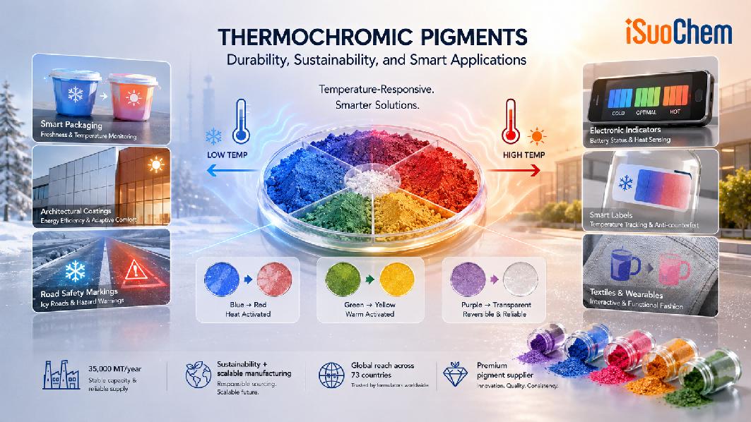Thermochromic Pigments: 2024 Industry Trends Driving $1.2B Market Growth and Innovation