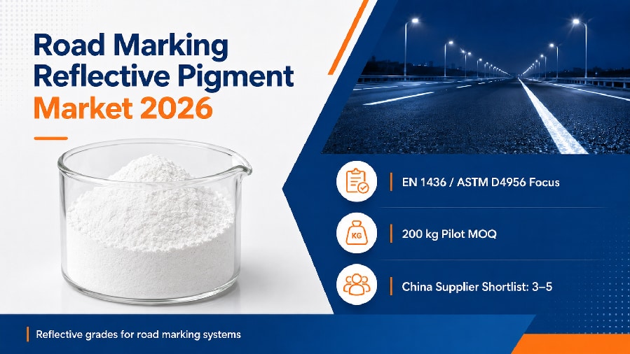 Road Marking Reflective Pigment Market 2026: Supply, EN 1436 Compliance and Top Chinese Suppliers