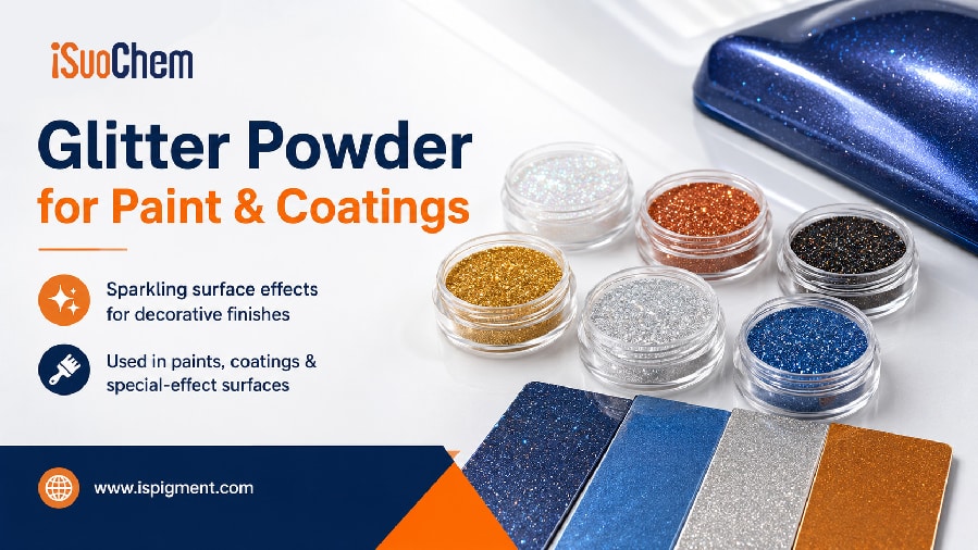 Glitter Powder for Paint and Coating Applications
