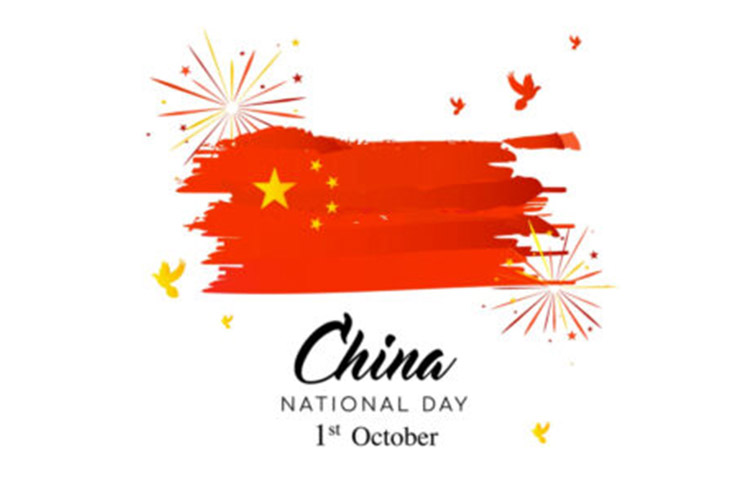 Notice for China's National Day Celebration