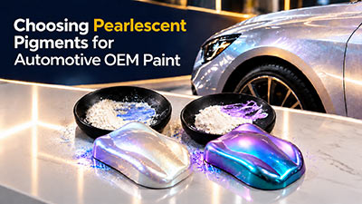 How to Choose Pearlescent Pigments for Automotive OEM Paint: A Four-Parameter Selection Framework