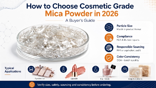 How to Choose Cosmetic Grade Mica Powder in 2026: A Buyer's Guide Backed by iSuoChem's Pigment Expertise