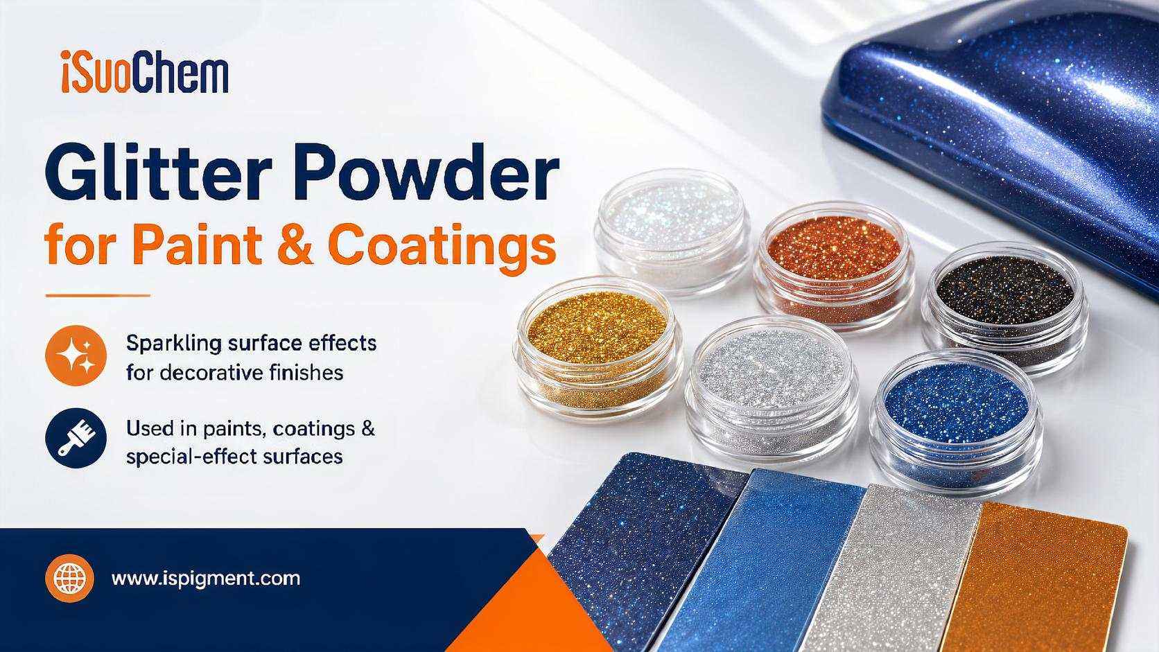 Glitter Powder for Paint and Coating Applications