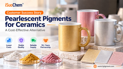 Customer Success Case: Pearlescent Pigments for the Ceramics Industry