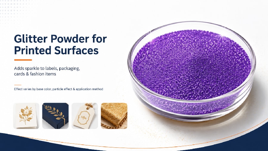 Glitter Powder for Printing Ink and Decorative Products